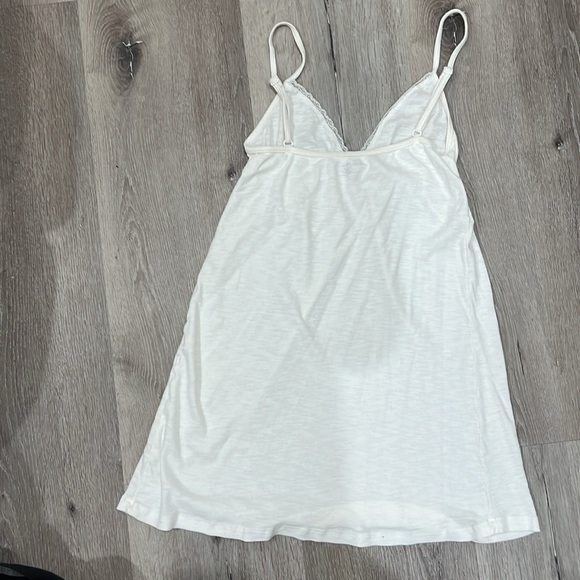 Brandy Melville White Babydoll Dress - Picture 2 of 3
